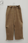 AVIVA JIFEI XUE 24 Autumn and Winter Wool Linen Plaid Parachute Pants AJX-FW24-PP-KWLC-GW Plaid